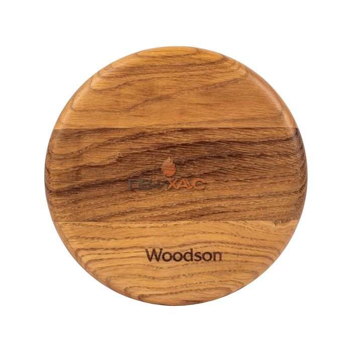 Клапан вентиляционный Woodson ф125, дуб