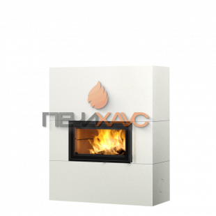 Печь-камин Tulikivi Saramo Colors Structure White