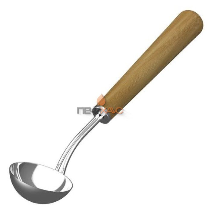 Черпак SAWO 441-MD (из нержавейки с деревянной ручкой, D85, 118мл)