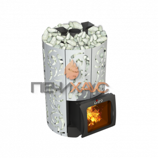 Дровяная банная печь Grill’D Violet World Steel Short Window Max Pro