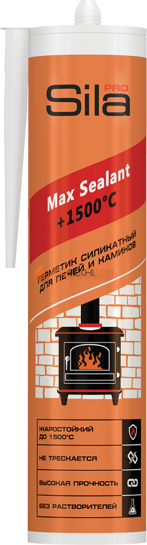 Герметик для печей Sila PRO Max Sealant 1500 280 ml
