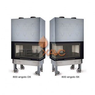 Каминная топка La Nordica Monoblocco 800 Angolo DX