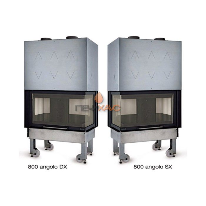 Каминная топка La Nordica Monoblocco 800 Angolo DX