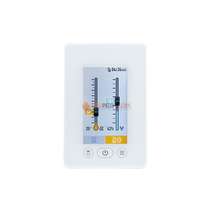 Пульт управления Fasel touchline 5200 DESIGN TOUCH (упр. температурой+влажностью) Белый