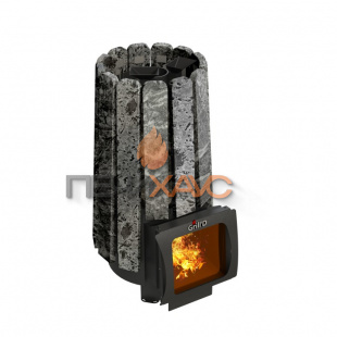 Дровяная печь для бани Grill’D Cometa 180 Vega Short Window Max, Stone (Серпентинит)