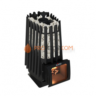 Дровяная банная печь Grill’D Cometa 350 Vega Short Window Max Pro