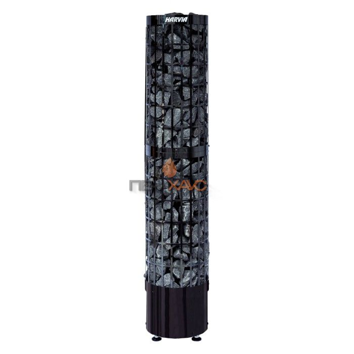 Электрическая печь Harvia Cilindro PC66E Black Steel (без пульта)