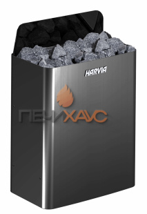 Электрическая печь HARVIA Wall HSWE600400M SW60E без пульта черная