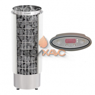 Электрическая печь Harvia Cilindro PC70VHEE White (с выносным пультом в комплекте)
