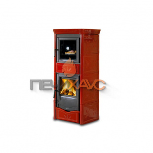 Печь-камин La Nordica Nicoletta Forno EVO Bordeaux