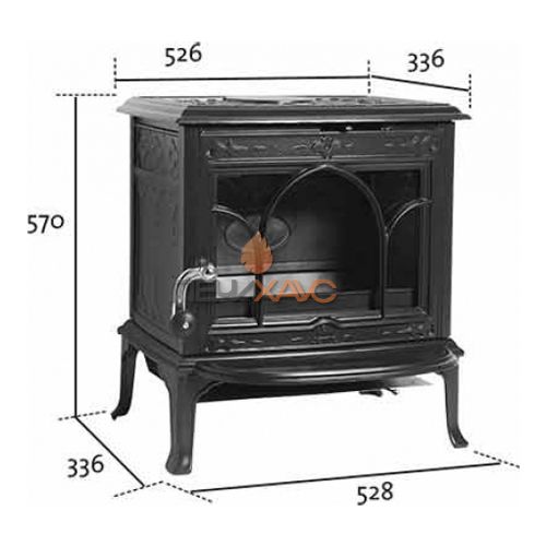 Печь-камин Jotul F 100 BP