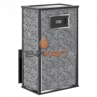 Дровяная печь для бани Klover RT 100-RV ( Талькомагнезит, Design 03 )