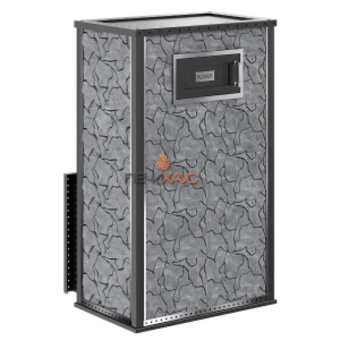 Дровяная печь для бани Klover RT 100-RV ( Талькомагнезит, Design 03 )