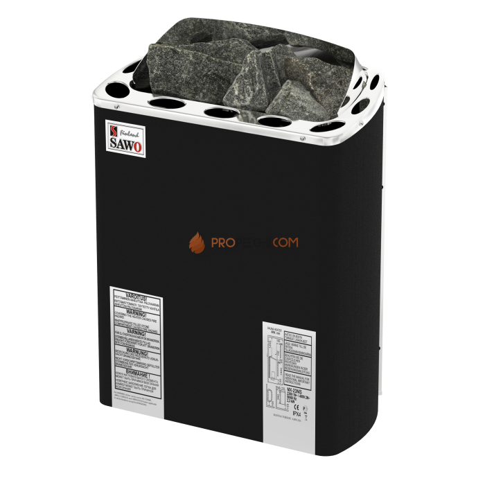 Электрическая печь SAWO FIBER COATED MINI X MX-30NS-PF 3 кВт (пульт и блок мощности докупаются отдельно)