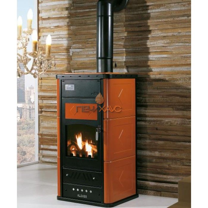 Отопительная печь Klover BELVEDERE 30 (слоновая кость)