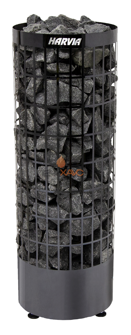 Электрическая печь HARVIA Cilindro PC90E BLACK STEEL без пульта
