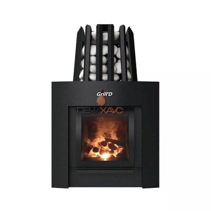 Дровяная печь для бани Grill’D Cometa 350 Vega Window Max