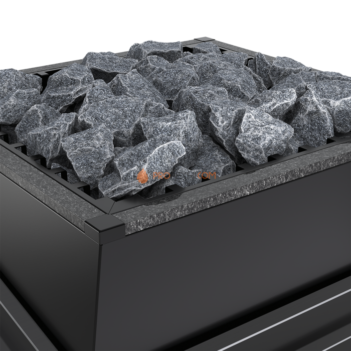 Электрическая печь EOS Future 15 кВт (Stone Nero Impala)