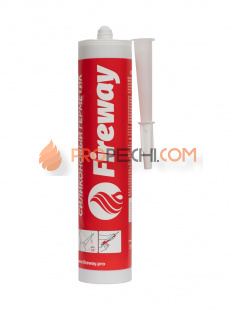 Герметик FW термостойкий 310 ml High Temp Silicone красный