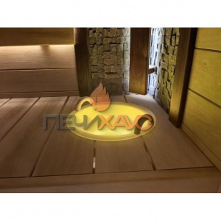 Шайка с Led подсветкой Тепломаркет KS-8 Желтый
