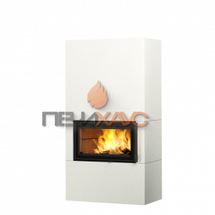 Печь-камин Tulikivi Saramo S Colors Structure White