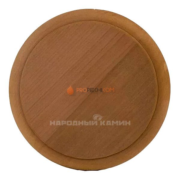 Вент. тарельчатый клапан Хозяин дачи Thermo Wood (термированная липа) D=125